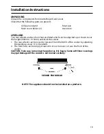 Предварительный просмотр 19 страницы Indesit KP100CX Instructions For Installation And Use Manual