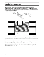 Предварительный просмотр 20 страницы Indesit KP100IX Instructions For Installation And Use Manual