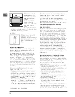 Предварительный просмотр 16 страницы Indesit KP6T21S/I Operating Instructions Manual