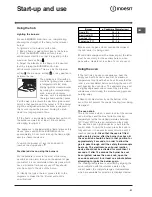 Предварительный просмотр 21 страницы Indesit KP6T21S/I Operating Instructions Manual