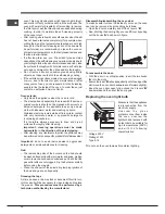 Предварительный просмотр 10 страницы Indesit KP9 F11 S Operating Instructions Manual