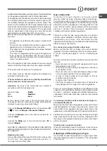 Preview for 7 page of Indesit KP9 F21 S(X)/EX S Operating Instructions Manual