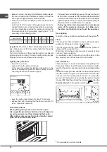 Preview for 10 page of Indesit KP9 F21 S(X)/EX S Operating Instructions Manual