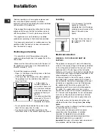 Preview for 2 page of Indesit KP900CX Operating Instructions Manual