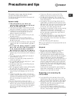 Preview for 11 page of Indesit KP900CX Operating Instructions Manual