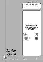 Indesit LFT 114 UK Service Manual предпросмотр