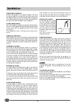 Предварительный просмотр 21 страницы Indesit LVTI 12-55 Instructions For Installation And Use Manual