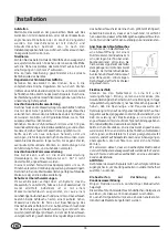 Предварительный просмотр 31 страницы Indesit LVTI 12-55 Instructions For Installation And Use Manual