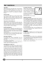 Предварительный просмотр 41 страницы Indesit LVTI 12-55 Instructions For Installation And Use Manual