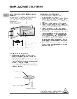 Preview for 8 page of Indesit MWB 222.1 X UK Installation Manual