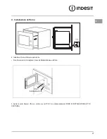 Preview for 17 page of Indesit MWB 222.1 X UK Installation Manual