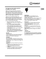 Preview for 91 page of Indesit MWB 222.1 X UK Installation Manual