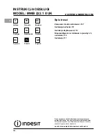 Preview for 120 page of Indesit MWB 222.1 X UK Installation Manual