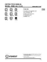 Preview for 137 page of Indesit MWB 222.1 X UK Installation Manual