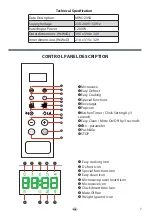 Предварительный просмотр 7 страницы Indesit MWI 120 SX Manual