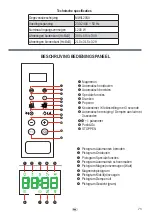 Предварительный просмотр 73 страницы Indesit MWI 120 SX Manual