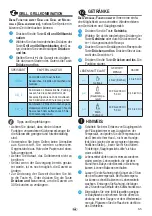 Preview for 65 page of Indesit MWI120GX Manual