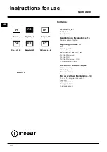 Preview for 14 page of Indesit MWI12IX Instructions For Use Manual