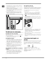 Preview for 30 page of Indesit NUIAA 12x Operating Instructions Manual