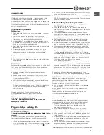 Preview for 41 page of Indesit NUIAA 12x Operating Instructions Manual