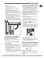 Preview for 57 page of Indesit NUIAA 12x Operating Instructions Manual