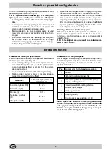 Preview for 58 page of Indesit P 31 IB Installation And Use Manual