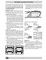 Preview for 6 page of Indesit P 640 A GB Instructions For Installation And Use Manual