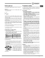 Preview for 19 page of Indesit PAA 642 IX/I WE Operating Instructions Manual