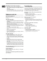 Preview for 20 page of Indesit PAA 642 IX/I WE Operating Instructions Manual