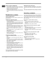 Preview for 32 page of Indesit PAA 642 IX/I WE Operating Instructions Manual