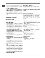 Preview for 38 page of Indesit PAA 642 IX/I WE Operating Instructions Manual