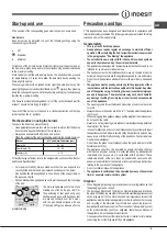 Предварительный просмотр 9 страницы Indesit PAA 642 IX/I Operating Instructions Manual