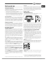 Preview for 7 page of Indesit PBA Series Operating Instructions Manual