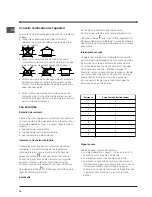 Предварительный просмотр 18 страницы Indesit PC 640 X Operating Instructions Manual