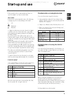 Предварительный просмотр 19 страницы Indesit PI 631 Operating Instructions Manual