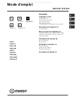 Предварительный просмотр 23 страницы Indesit PI 631 Operating Instructions Manual