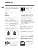 Предварительный просмотр 36 страницы Indesit PI 631 Operating Instructions Manual