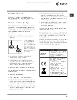 Предварительный просмотр 39 страницы Indesit PI 631 Operating Instructions Manual