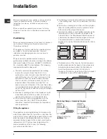 Предварительный просмотр 2 страницы Indesit PI 640 A GB Operating Instructions Manual