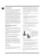 Preview for 4 page of Indesit PI 640 A GB Operating Instructions Manual