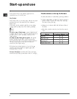 Preview for 8 page of Indesit PI 640 A GB Operating Instructions Manual