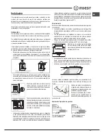 Предварительный просмотр 33 страницы Indesit PIM 631 AS Operating Instructions Manual