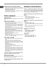 Preview for 50 page of Indesit PR 642 Operating Instructions Manual