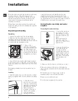 Preview for 2 page of Indesit PWDC 7143 W Manual