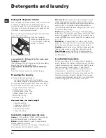 Preview for 10 page of Indesit PWDC 7143 W Manual