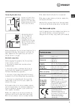 Preview for 3 page of Indesit PWDE 7125 S Instructions For Use Manual