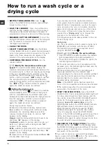 Preview for 6 page of Indesit PWDE 7125 S Instructions For Use Manual