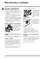 Preview for 52 page of Indesit PWDE 81473 W Instructions For Use Manual