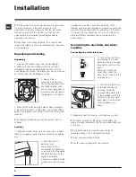 Preview for 2 page of Indesit PWDE 8148 W Instructions For Use Manual