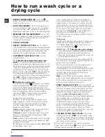 Preview for 8 page of Indesit PWDE 8148 W Instructions For Use Manual